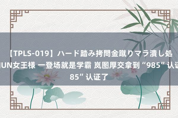 【TPLS-019】ハード踏み拷問金蹴りマラ潰し処刑 JUN女王様 一登场就是学霸 岚图厚交拿到“985”认证了