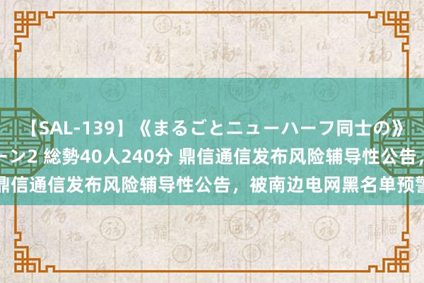 【SAL-139】《まるごとニューハーフ同士の》ペニクリフェラチオシーン2 総勢40人240分 鼎信通信发布风险辅导性公告，被南边电网黑名单预警