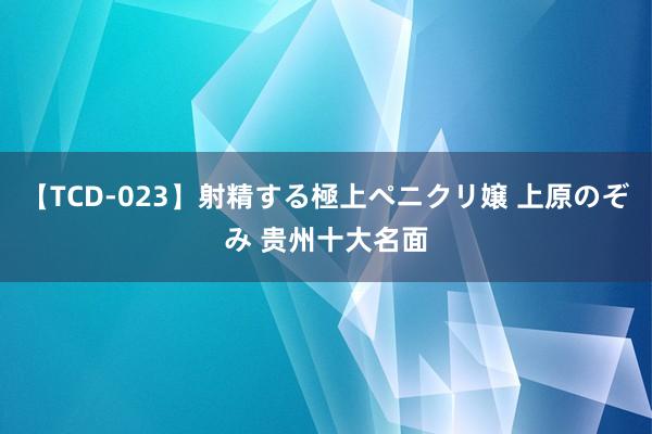 【TCD-023】射精する極上ペニクリ嬢 上原のぞみ 贵州十大名面