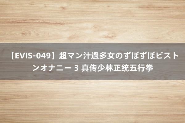 【EVIS-049】超マン汁過多女のずぼずぼピストンオナニー 3 真传少林正统五行拳